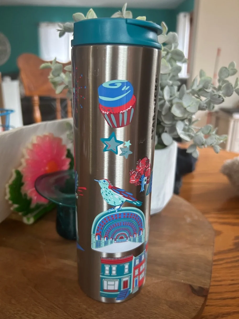 Starbucks Discovery Series Washington DC Stainless Travel Tumbler - NEW - 16oz